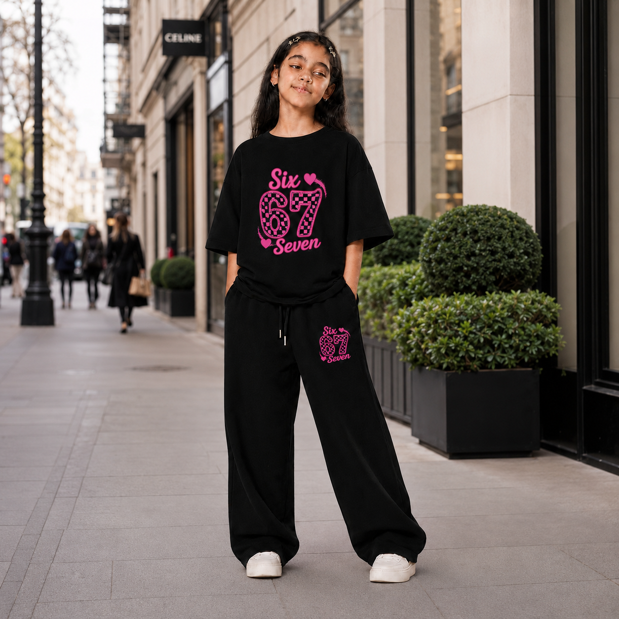 لبسة كيوت ومريحة لبنتك 💗 Oversize