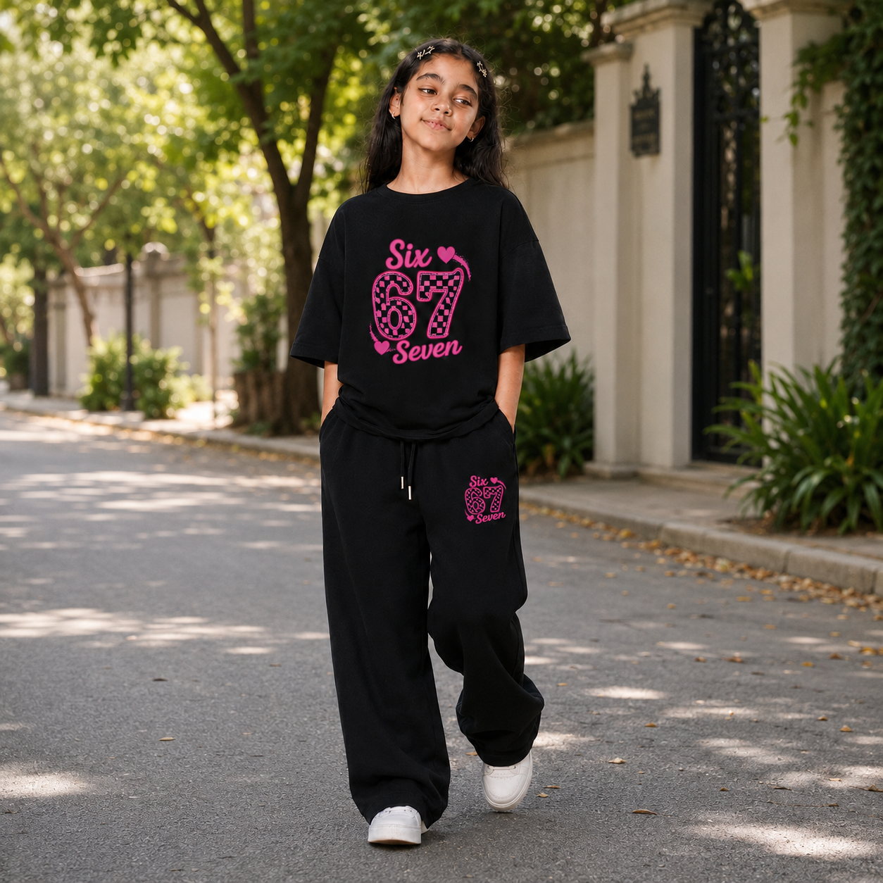 لبسة كيوت ومريحة لبنتك 💗 Oversize