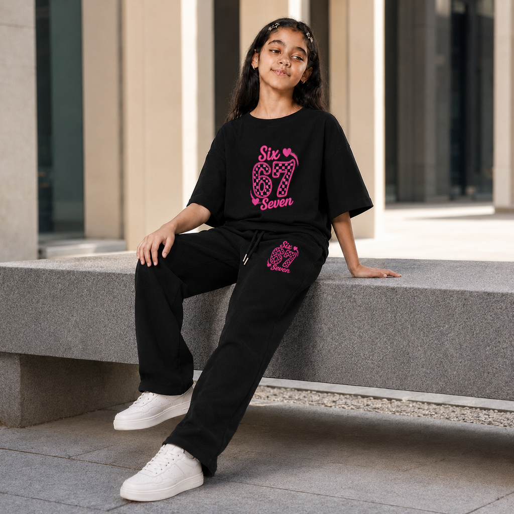 لبسة كيوت ومريحة لبنتك 💗 Oversize
