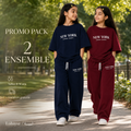 Pack Promo 2 Ensembles Fille Oversize – 8 à 14 ans | Couleurs au choix